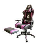 SILLA GAMER RECLINABLE ERGONOMICA MORADA