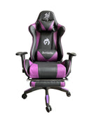 SILLA GAMER RECLINABLE ERGONOMICA MORADA