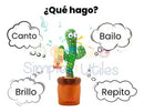 cactus bailarin canta e imita la voz